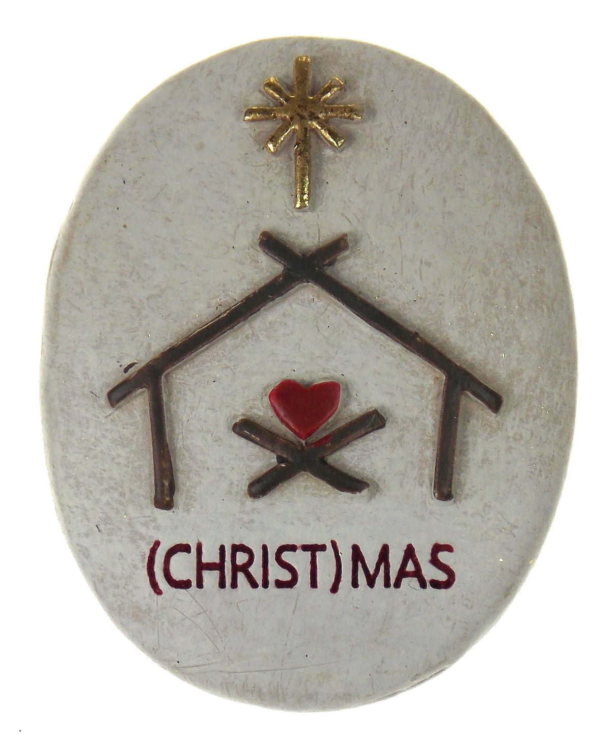 Pocket Christmas Stone Baby Jesus Figurine Holiday Bundle