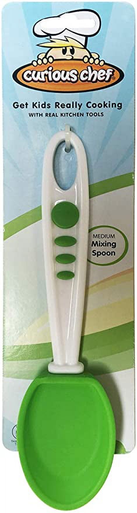 Curious Chef Children's Medium Silicone Mixing Spoon
