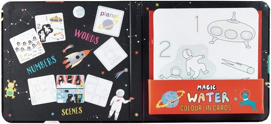 Floss & Rock, Magic Color Changing Water Cards, Space Arts & Kraft