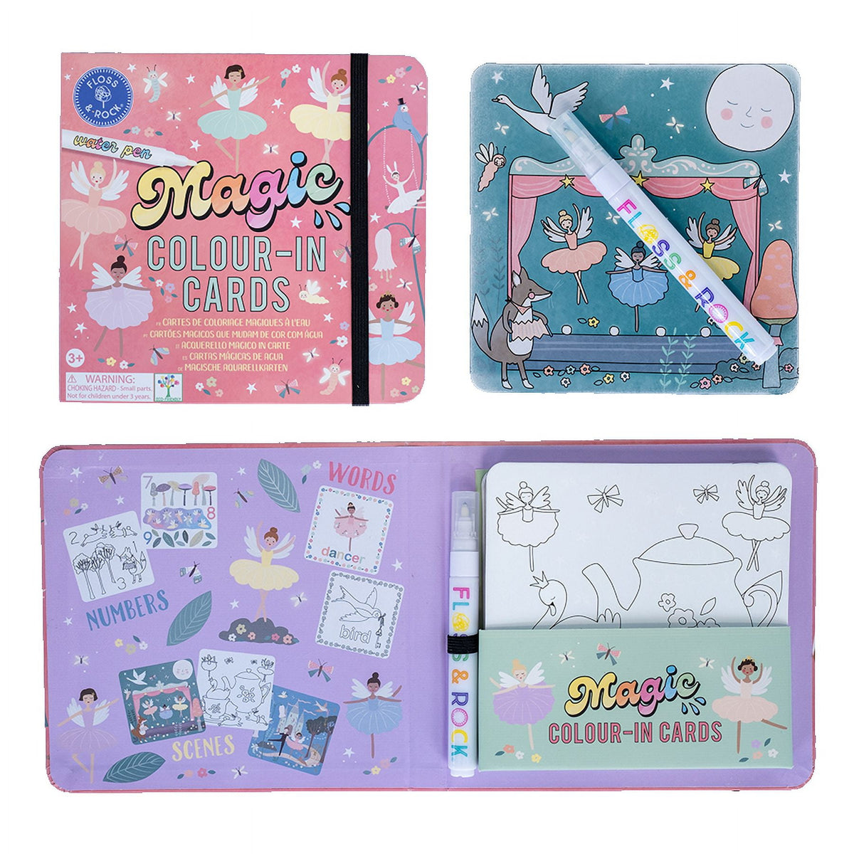 Magic Color Changing Water Cards - Enchanted