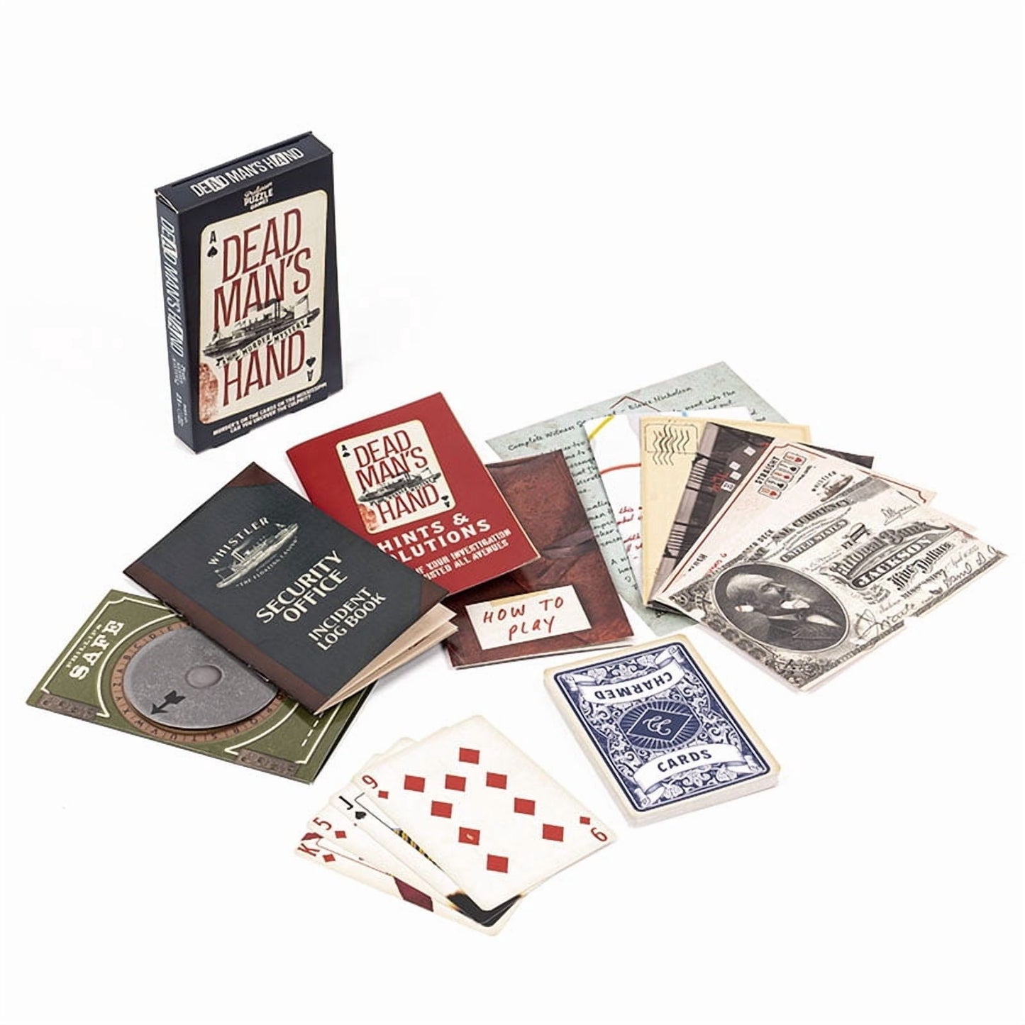 Professor Puzzle Dead Man's Hand - A Mini Murder Mystery
