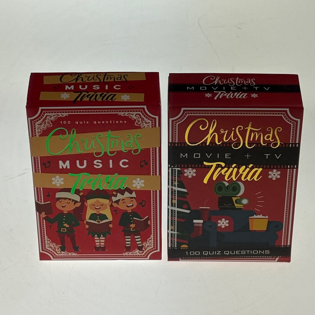 Christmas Trivia Lot 2 Movie TV Music Holiday Family Party Friends Gift
