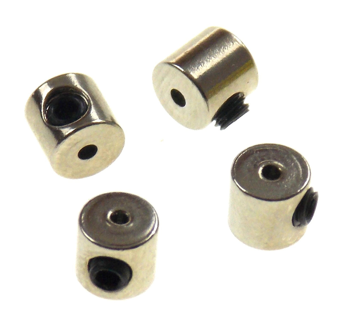 72 (6 Dozen) Locking Pin Backs Bulk Metal Pin Keepers Bundled with Storage Case
