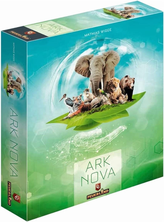 Capstone Games Ark Nova Strategy Board Game for Adults and Families, 1-4 Players, Ages 14+, 1 Pack