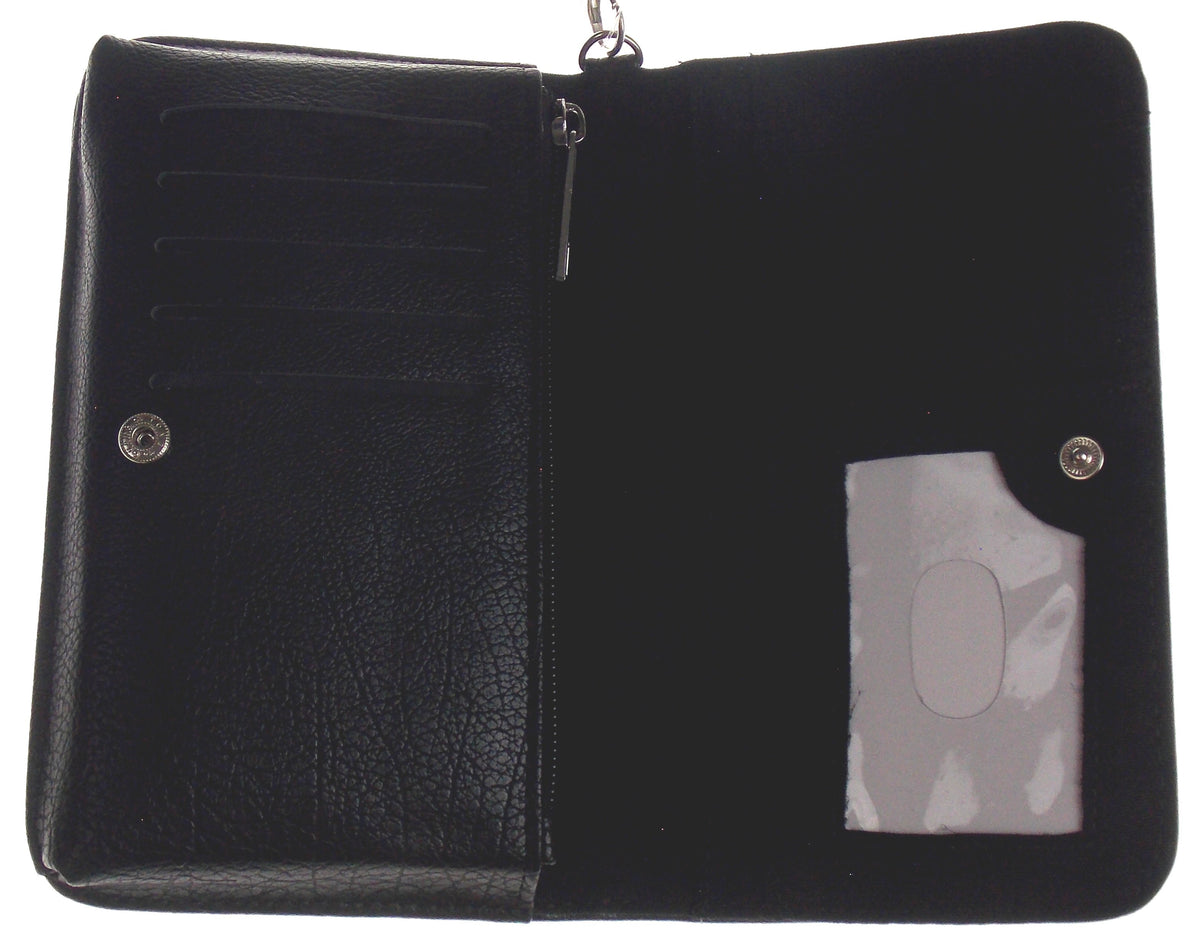 Romantasy Dragon Book Wallet Snap Zipper RFID Blocking Wristlet Gift Purse