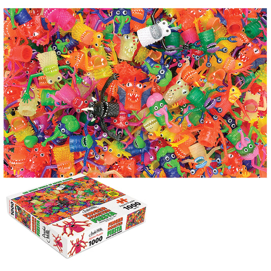 Accoutrements Finger Monster Fiesta Standard Funny Collectible Jigsaw Puzzle, Multicolored