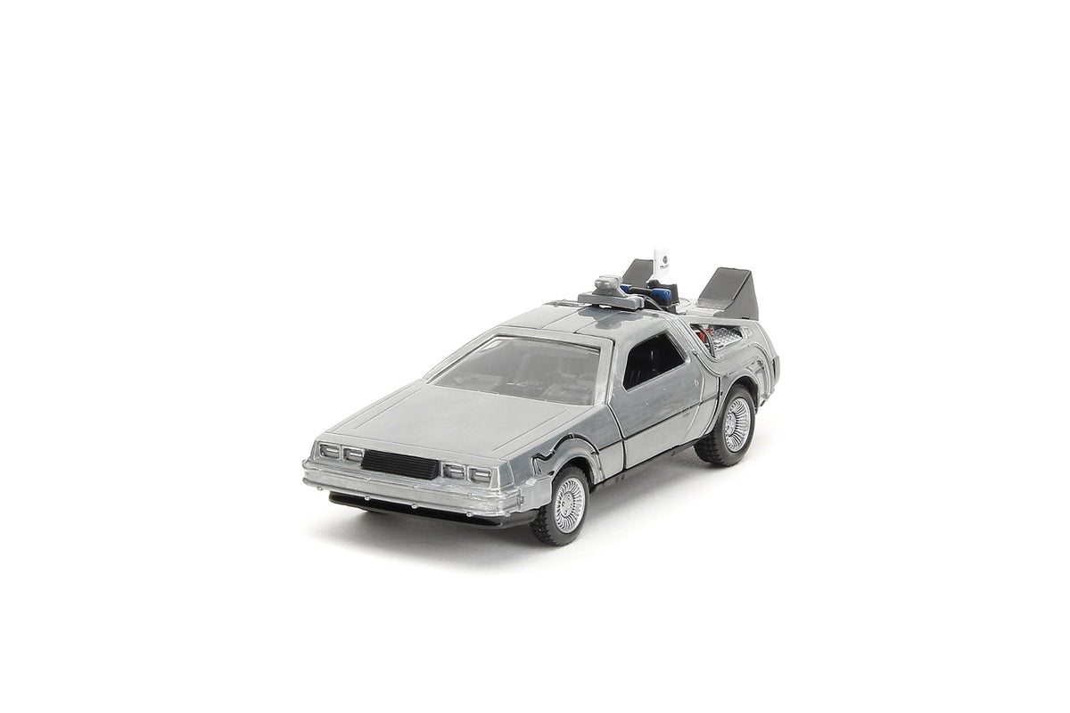 Time Machine 3-Pack, Back to the Future - Jada Toys 33399 - 1/32 Scale Diecast Model Car