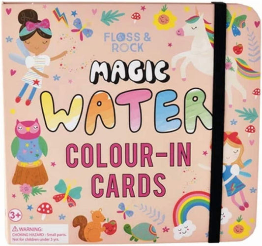 Floss & Rock, Magic Color Channging Water Cards  Rainbow Fairy