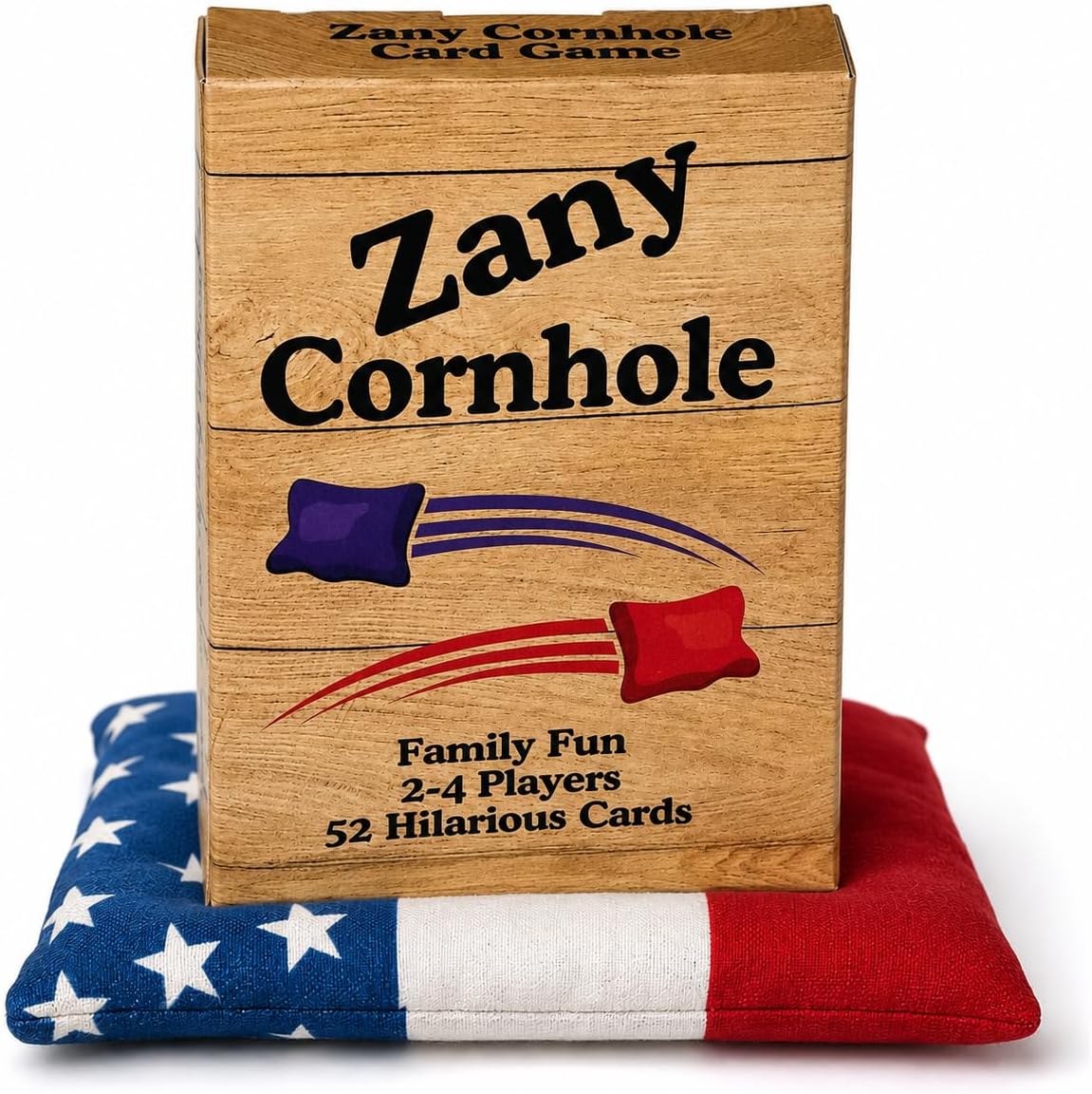 Zany Cornhole Card Deck - Add Hilarious Twists & Challenges to Your Cornhole Games