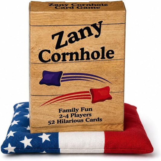 Zany Cornhole Card Deck - Add Hilarious Twists & Challenges to Your Cornhole Games