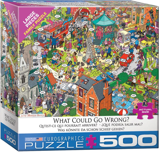 What Could Go Wrong? by Martin Berry 500-Piece Puzzle