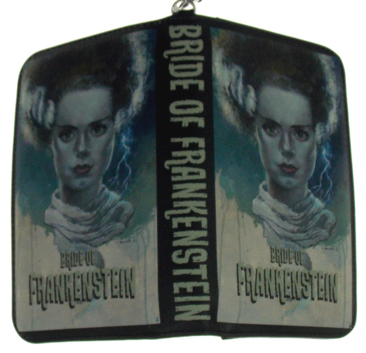 Comeco Bride of Frankenstein Wallet Color Zip Up Wristlet