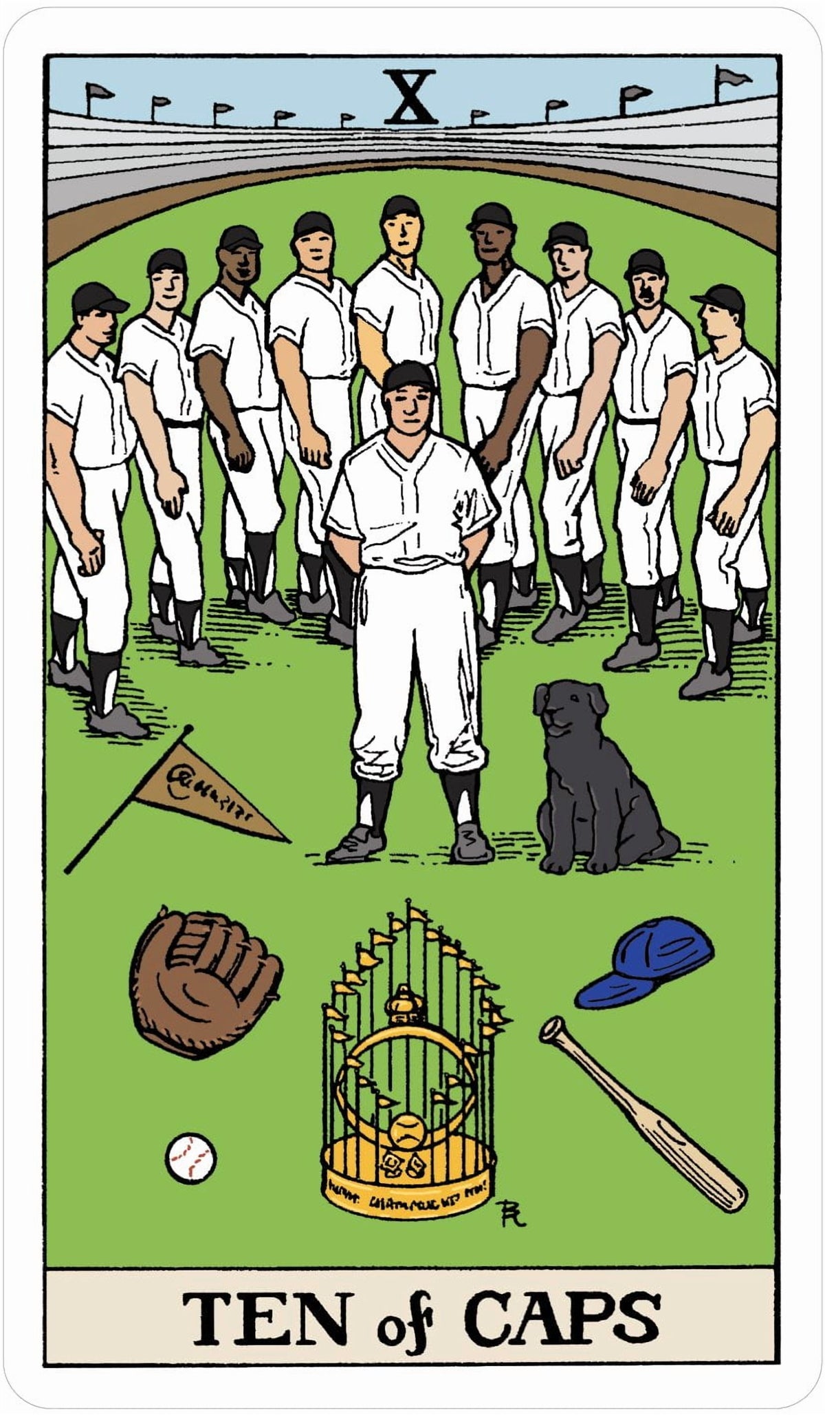 Tarot of Baseball, (Paperback)