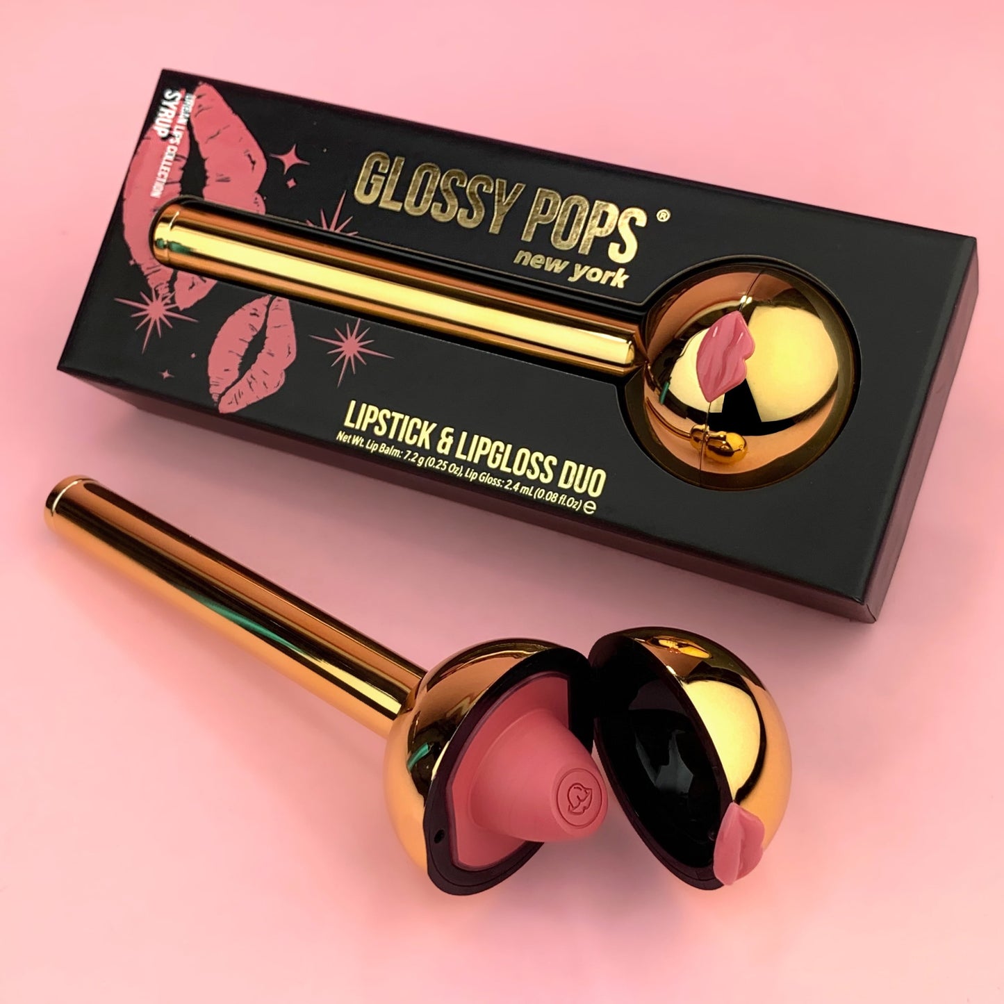 Syrup Lipstick Glossy Pop
