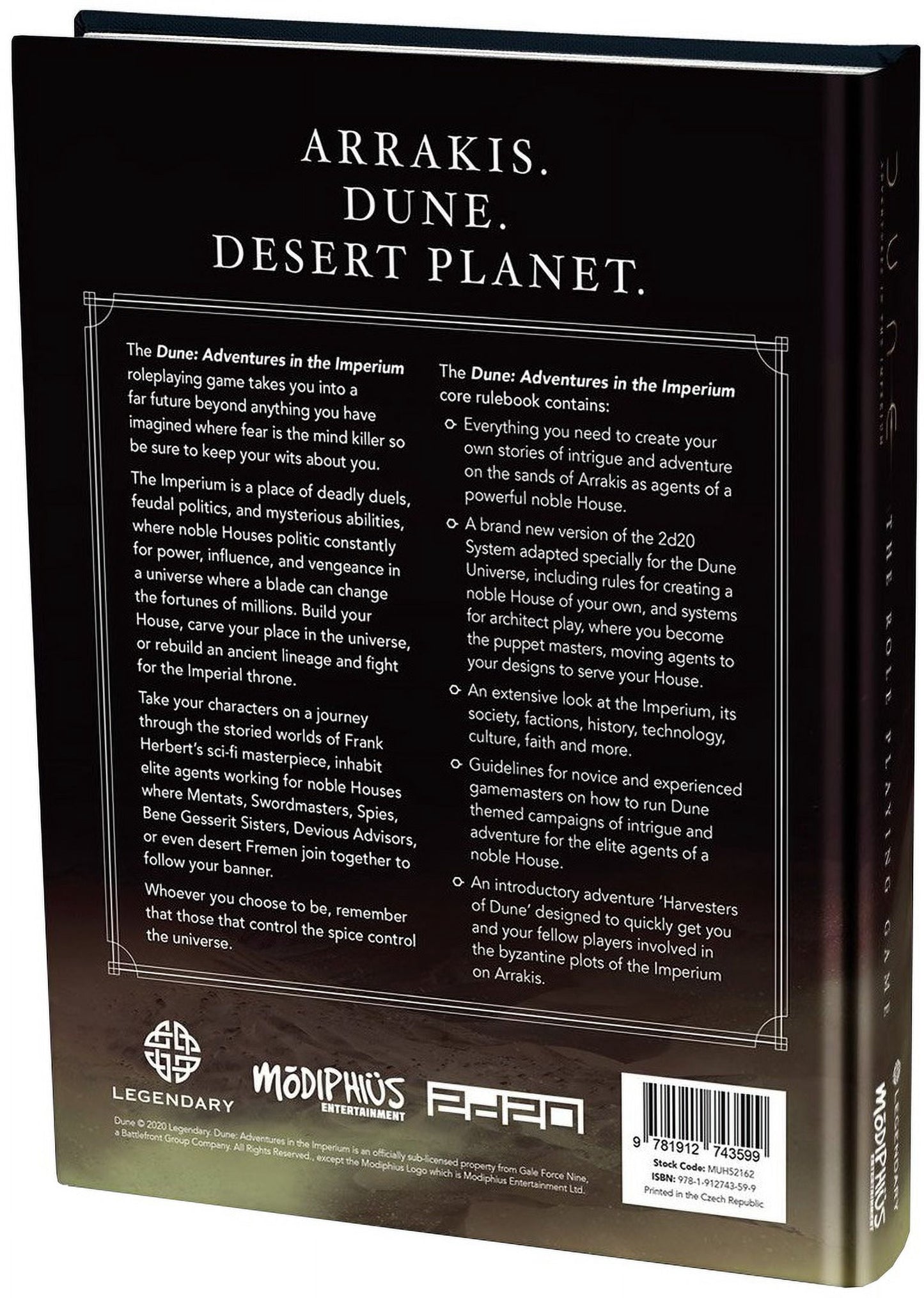 Dune RPG Core Rulebook (Other)
