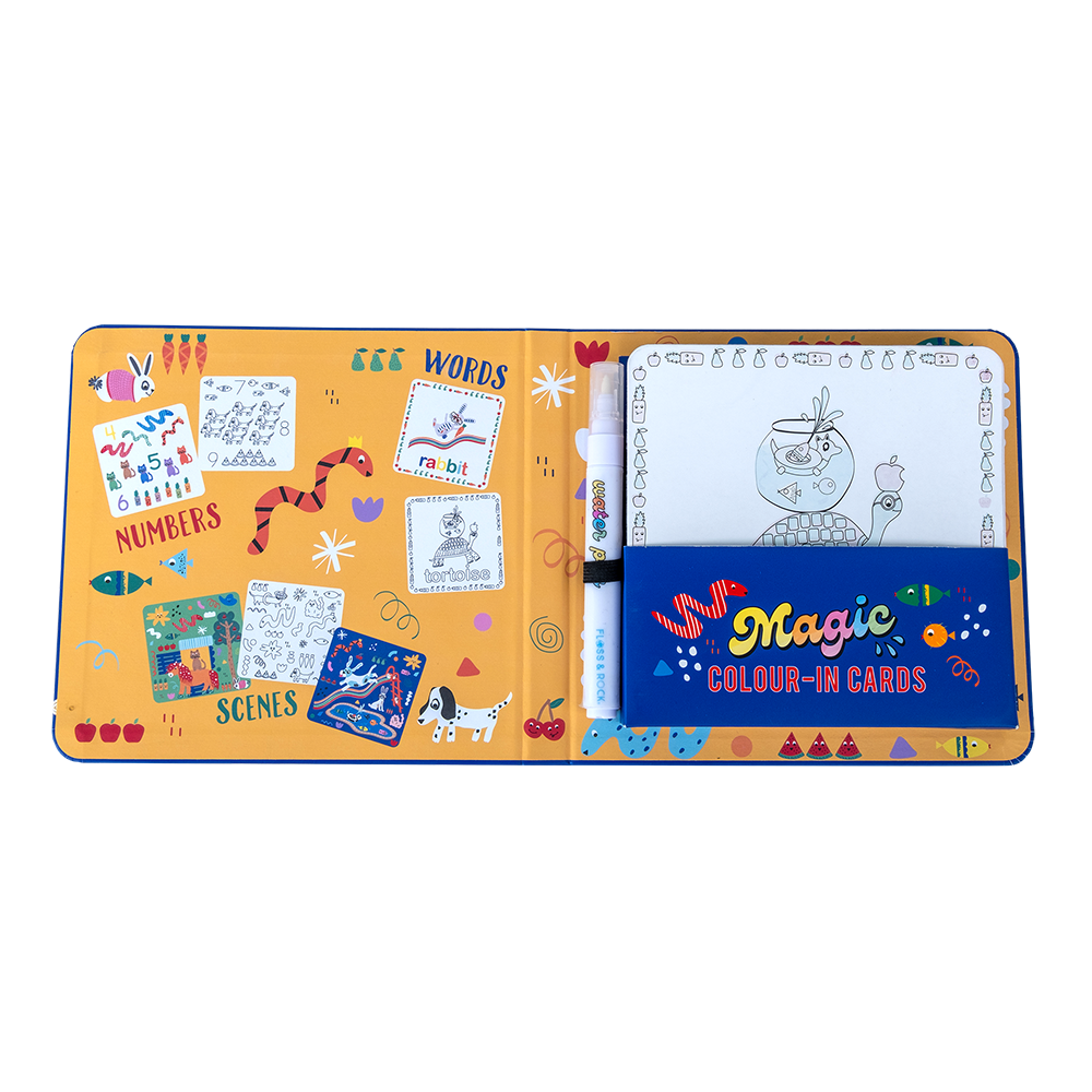 Magic Color-in cards Cards - Pets