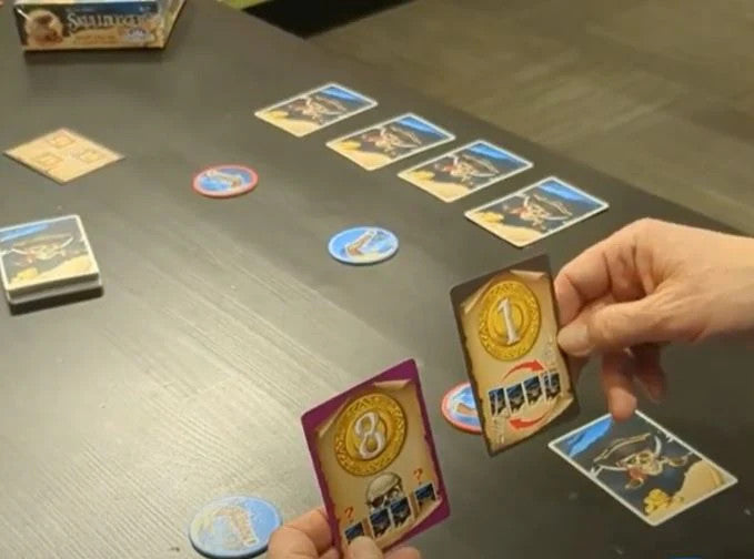 Skullduggery - A Game of Treasure and Treachery - for 2 to 6 Players Ages 8 and up