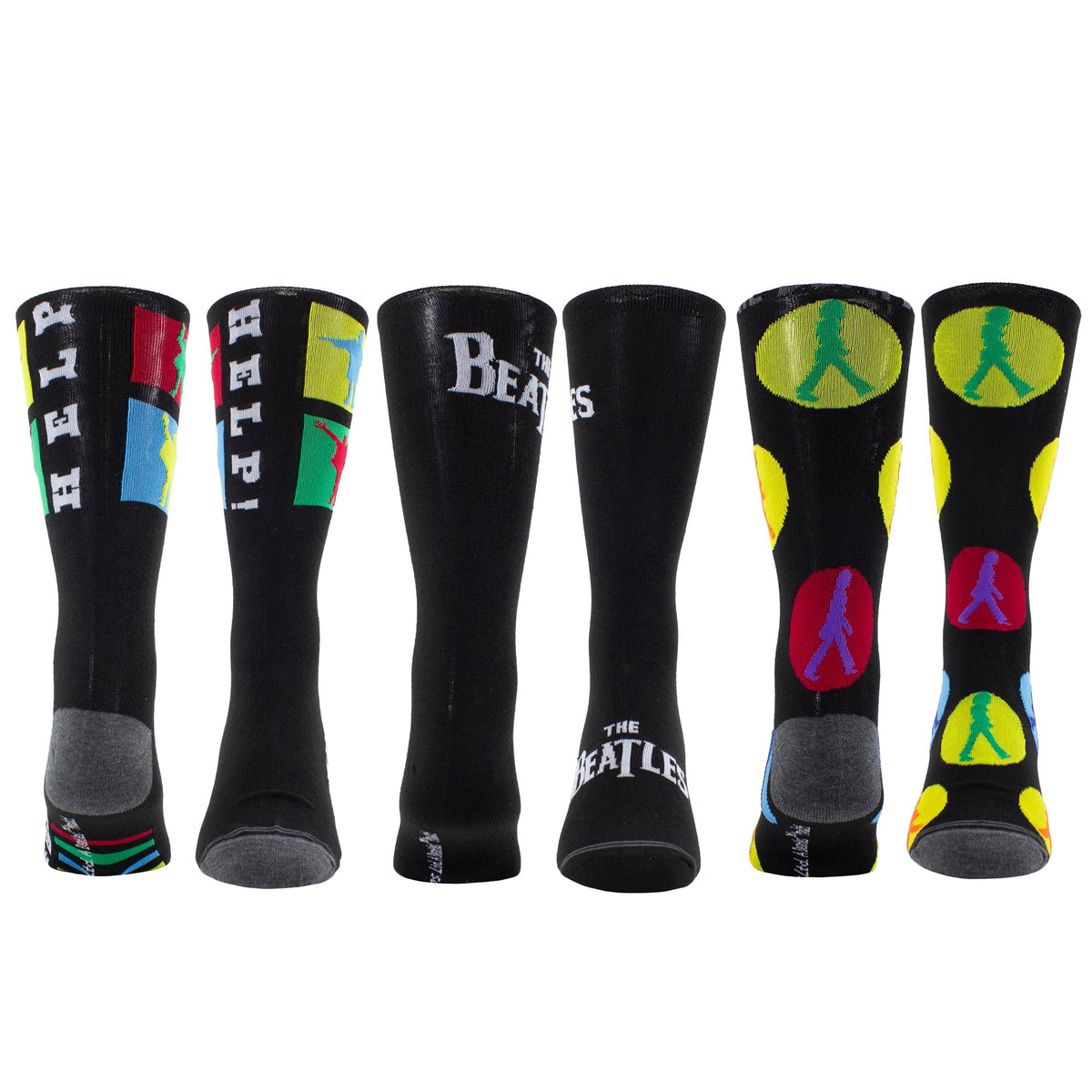 PERRI'S SOCKS - The Beetles Guitar Tin with 3 Pairs of Socks