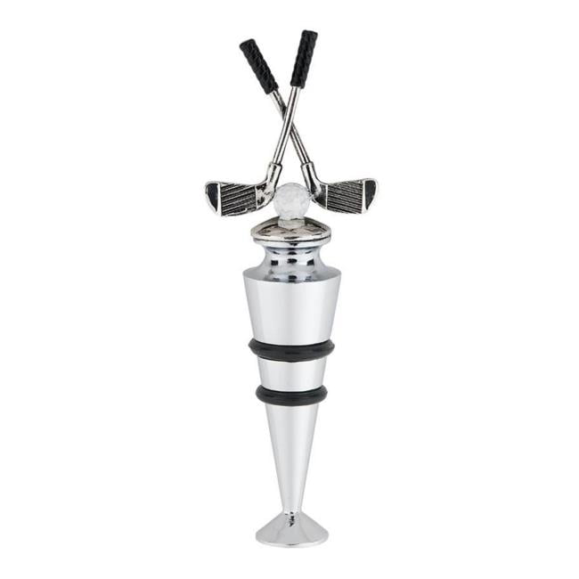 Supreme Housewares 6114 Zinc Golf Club Bottle Stopper