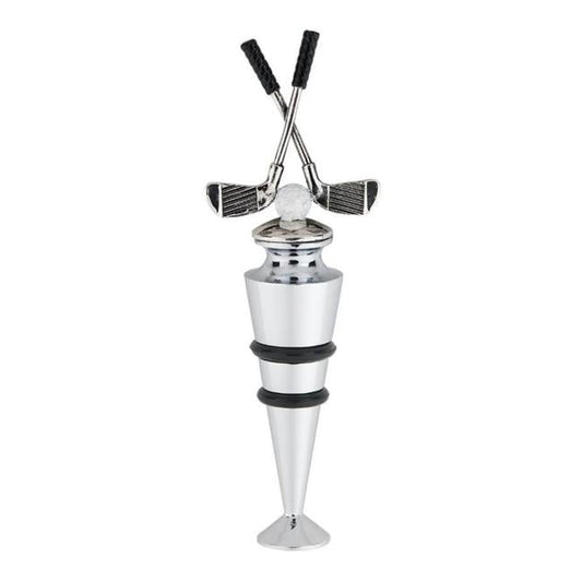 Supreme Housewares 6114 Zinc Golf Club Bottle Stopper