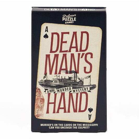 Professor Puzzle Dead Man's Hand - A Mini Murder Mystery