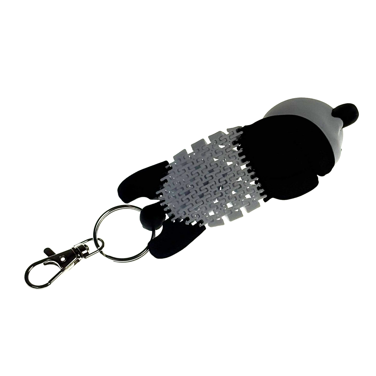 Giant Panda Resting Keychain Bag Clip Articulated 3D Printed  Fidget Toy Gift