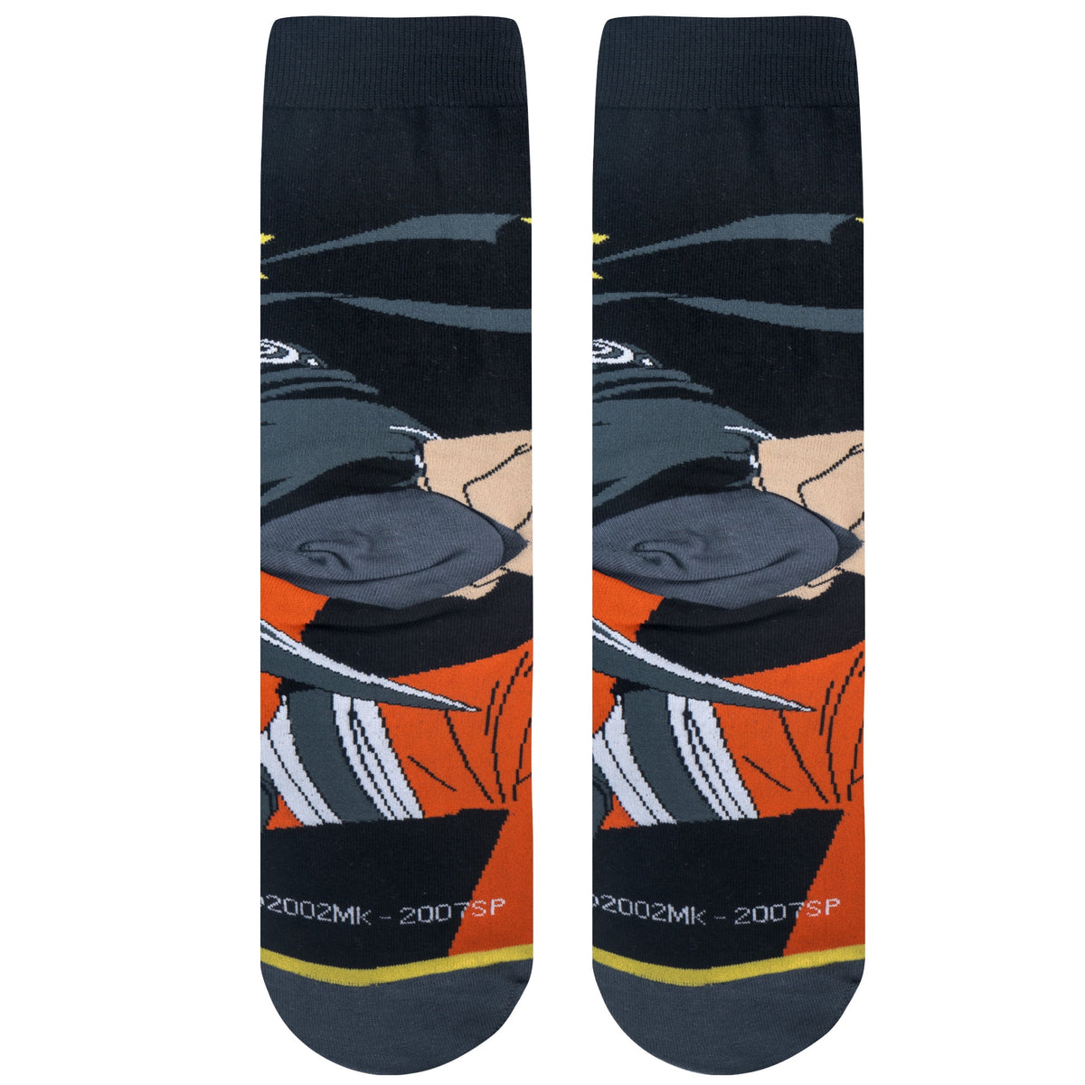 ODD SOX â€“ Naruto Uzumaki Novelty Crew Socks â€“ Size Large â€“ Menâ€™s 8â€“12 / Womenâ€™s 9.5â€“13.5 â€“