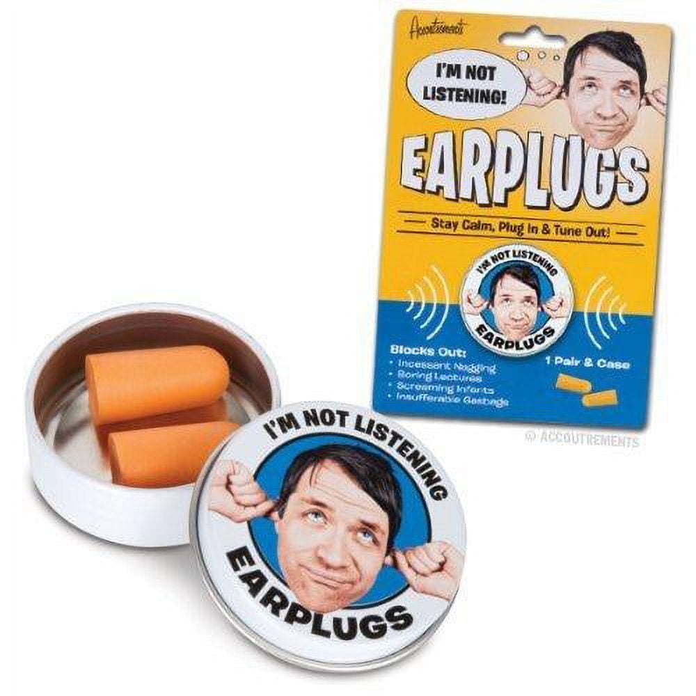 Accoutrements I'm Not Listening Earplugs