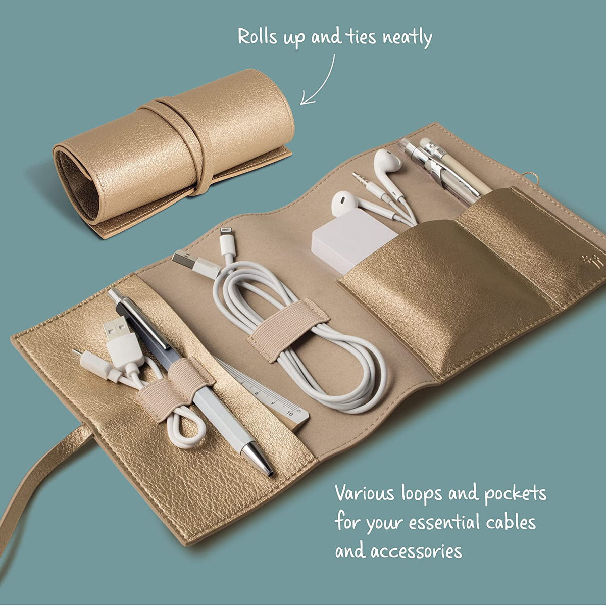 Bookaroo Travel Tech-Tidy-Pink