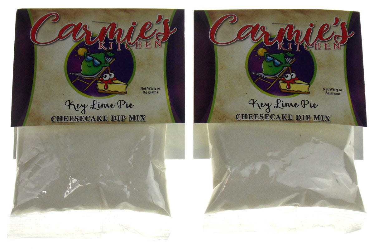 Carmie's Kitchen Key Lime Pie Cheesecake Dip Mix Lot of 2