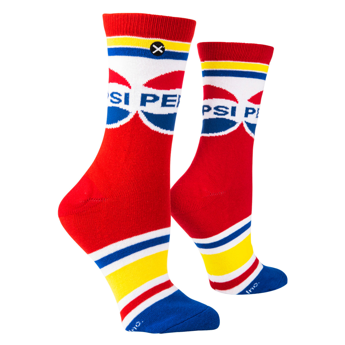 ODD SOX Pepsi Retro Soda Pop Crew Socks, Size Medium