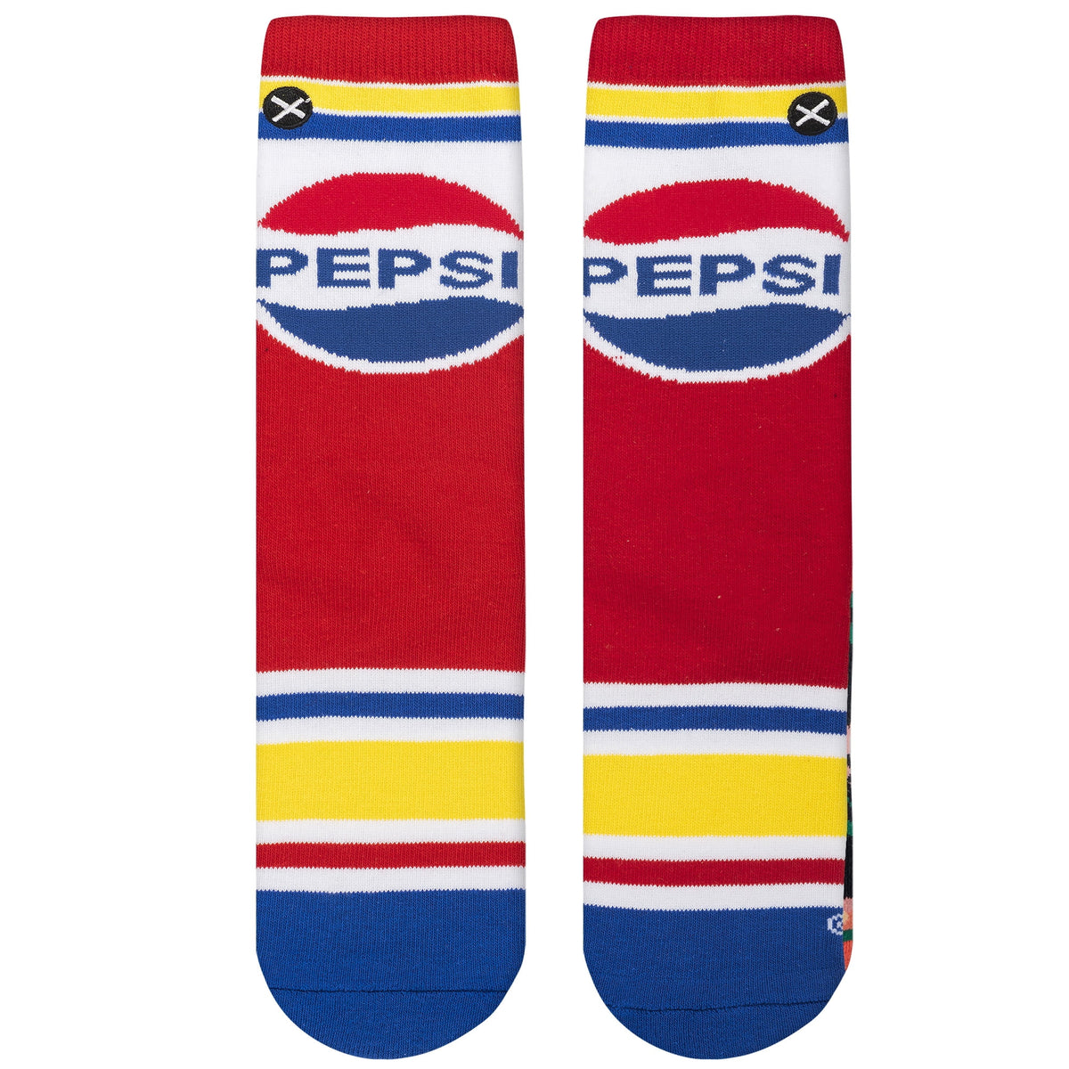 ODD SOX Pepsi Retro Soda Pop Crew Socks, Size Medium