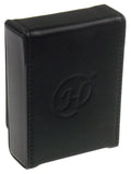 Euchre Playing Cards -2 Euchre Decks in 1 Box with Black Leather Storage Case