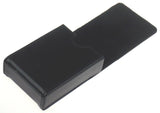 Single Deck Leather Playing Card Case/Holder - Fits Poker and Bridge size cards (Black)