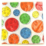 Pickleball Themed Beverage Cocktail Napkins Bundle (3 Designs): Pickled, Day Dinker & Wiffle Ball - 5x5 Inch Square - 3 Packages (60 Napkins Total)