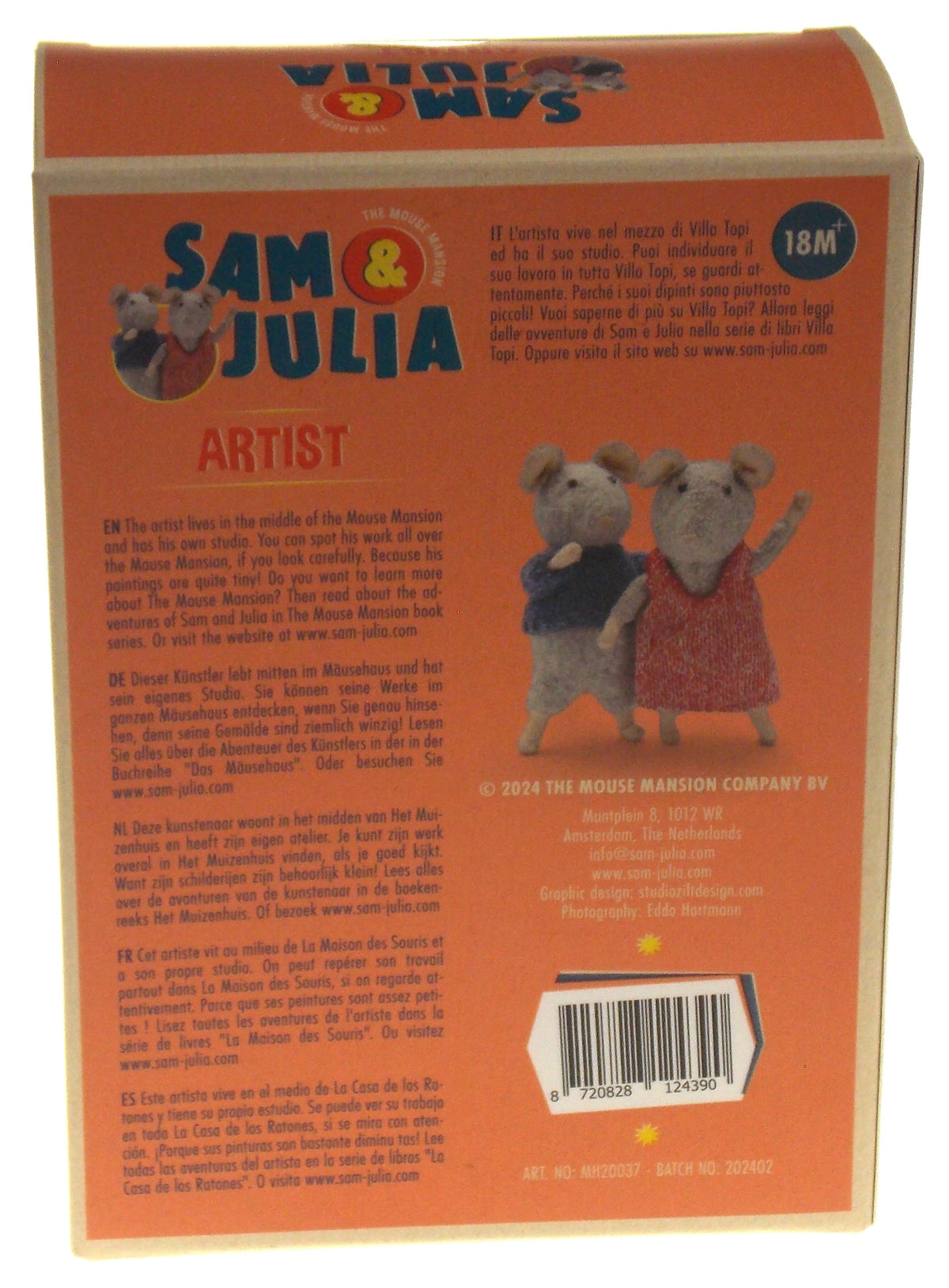 Sam Julia: Artist Plush