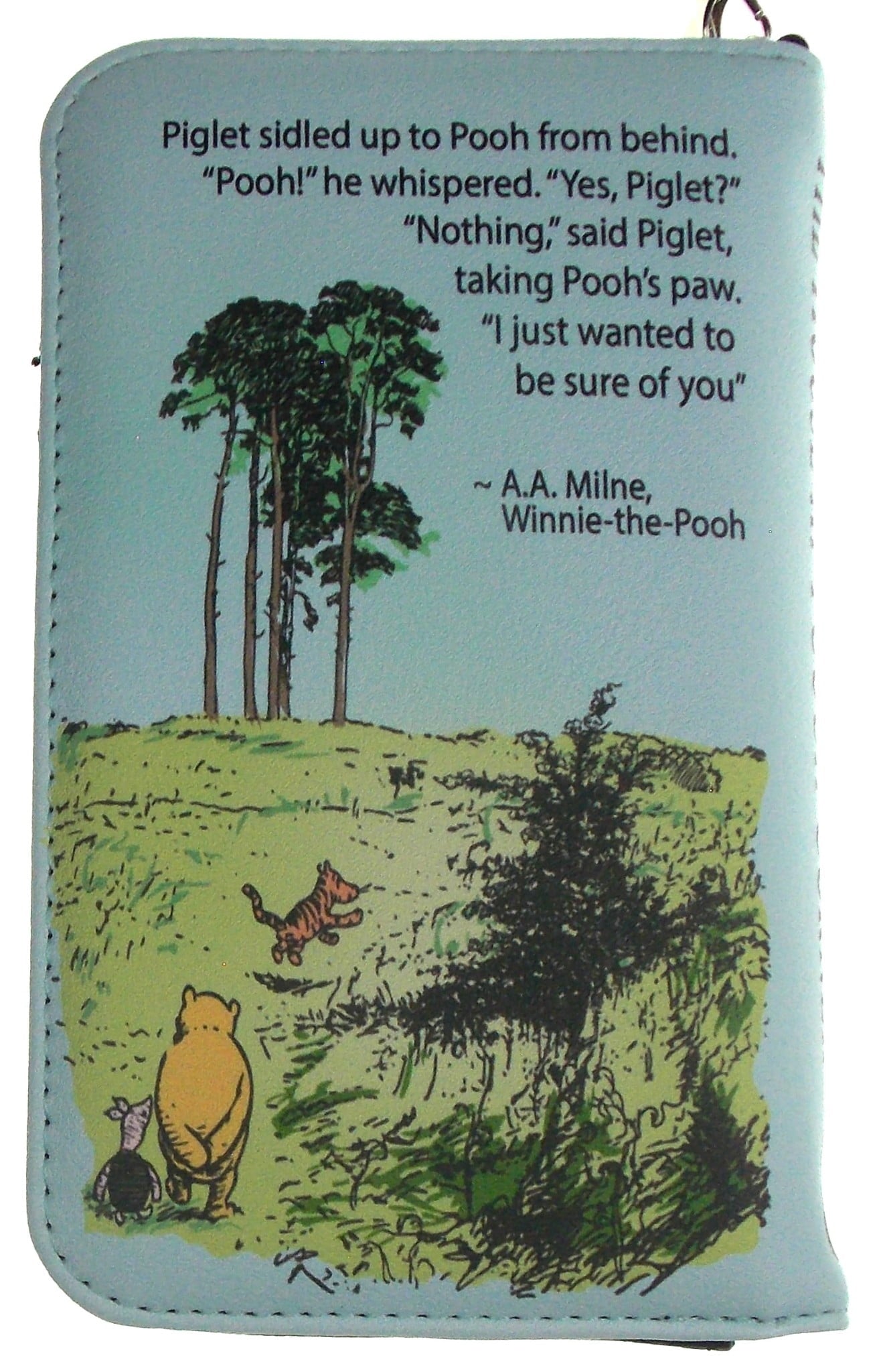 Comeco The House at Pooh Corner Book Wallet Light Blue