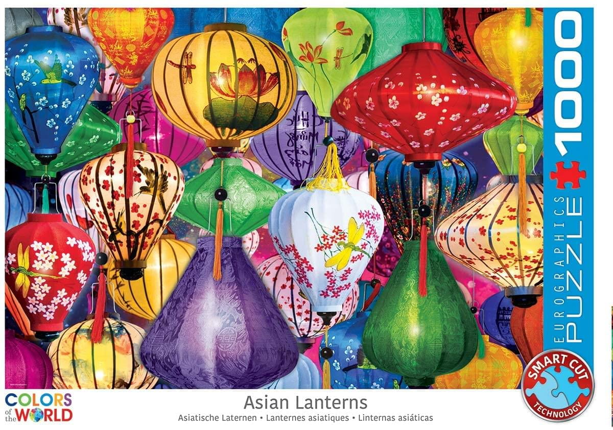 Asian Lanterns 1000-Piece Puzzle