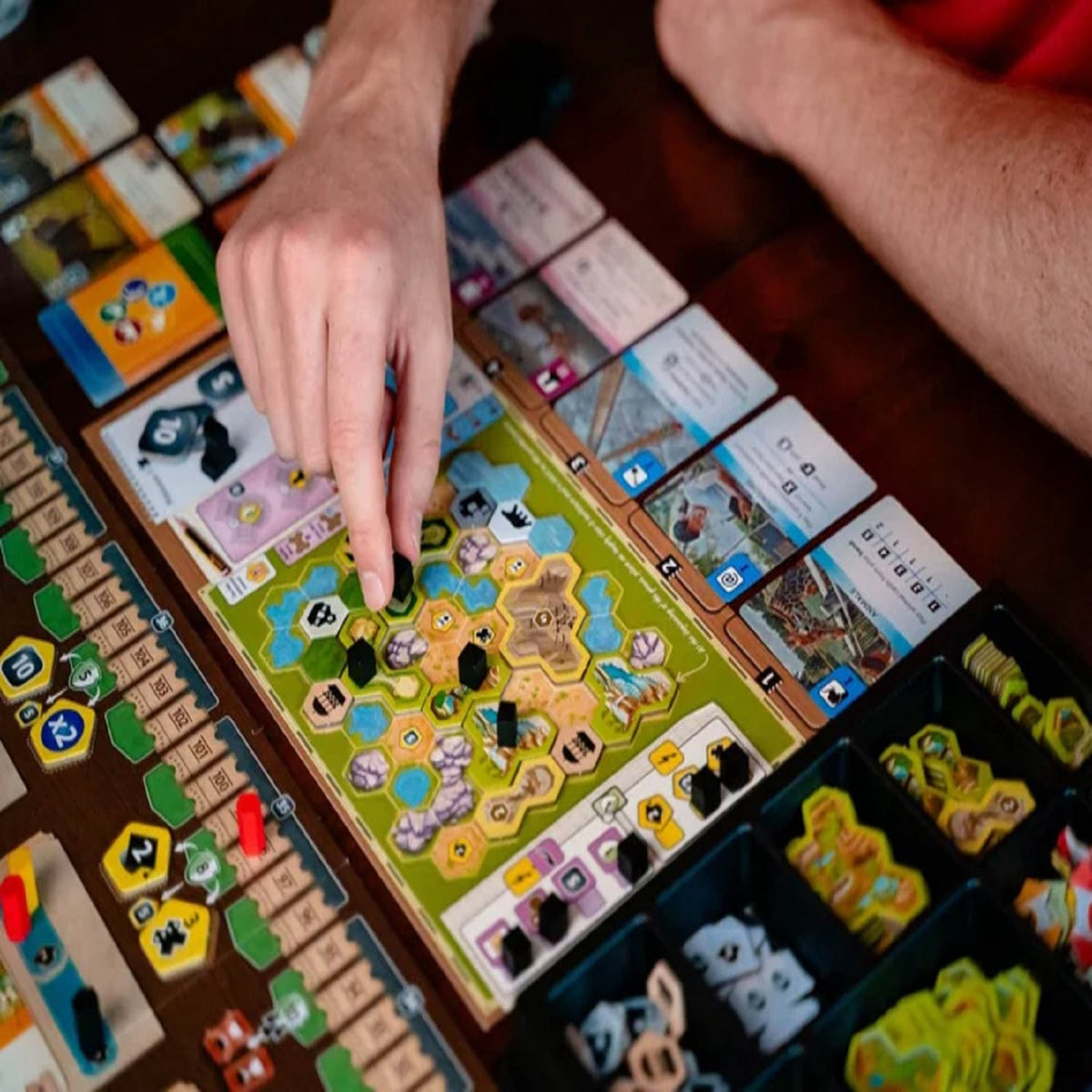 Capstone Games Ark Nova Strategy Board Game for Adults and Families, 1-4 Players, Ages 14+, 1 Pack
