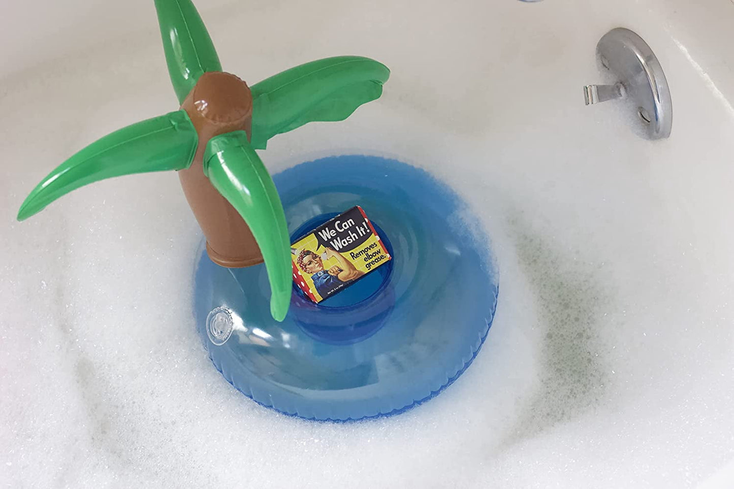 We Can Wash It Rosie The Riveter Soap - 1 Mini Bar of Soap - Made in The USA Rosie the Riveter 1 Bar