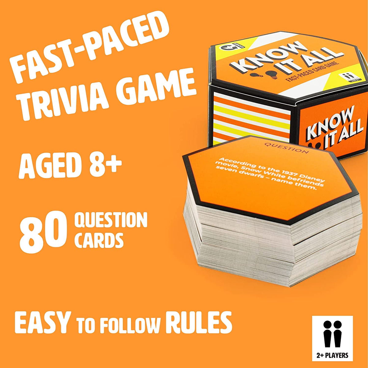 Know It All - Fast Paced Card Game