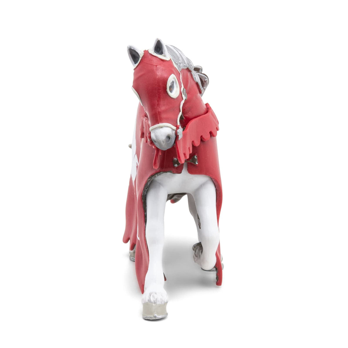 PAPO Fantasy World Griffin Knight's Horse Toy Figure, White/Red (39955)