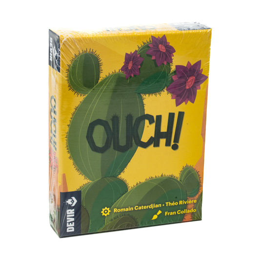 Devir - Ouch!, Devir Pockets, Fast and Amusing Cards Game with Friends, Multilanguage, Age +5