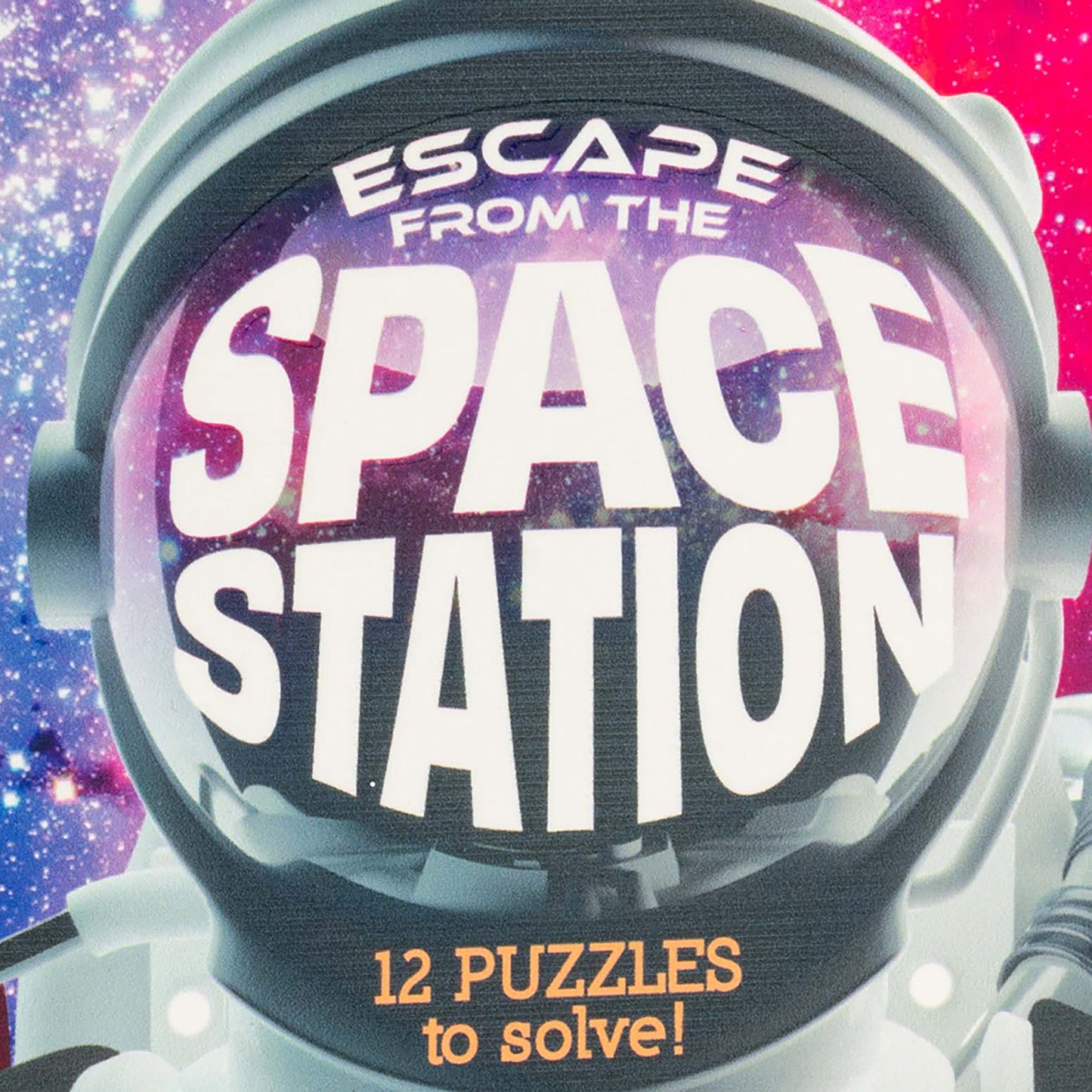 Professor Puzzle: Escape From The Space Station - An Out Of This World Mini Escape Room Game, 12 Picture-Maze-Solution Puzzles, Ages 12+, 1+ Players