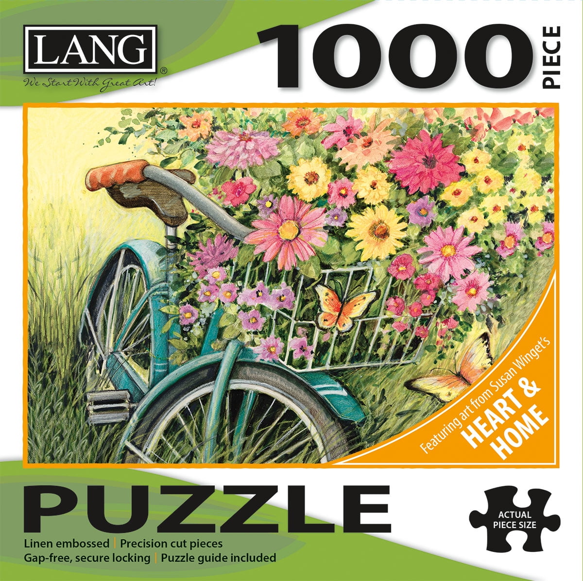 PUZZLE - 1000 PC, BICYCLE BOQUET