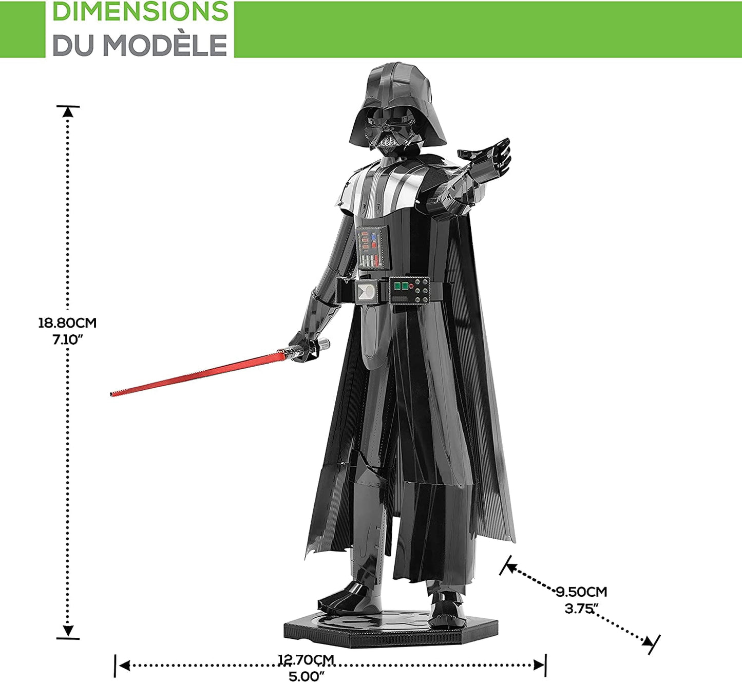 Metal Earth Premium Series ICONX 3D Metal Model Kit - Star Wars Darth Vader