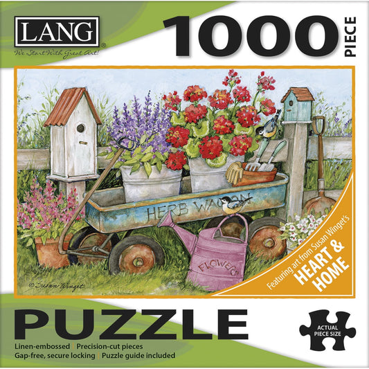 LANG Herb Wagon - 1000 Pieces Jigsaw Puzzle