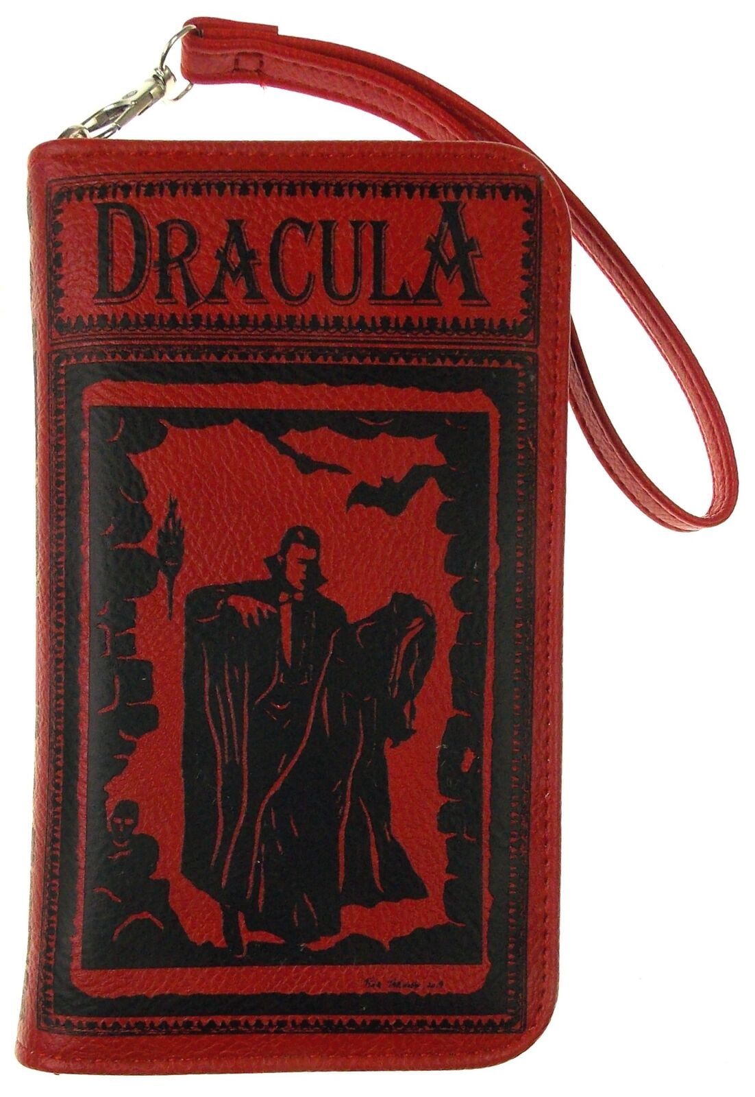 Comeco Dracula Book Wallet Red