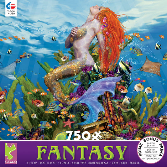 Ceaco - Fantasy - Ocean Nymph - 750 Piece Jigsaw Puzzle