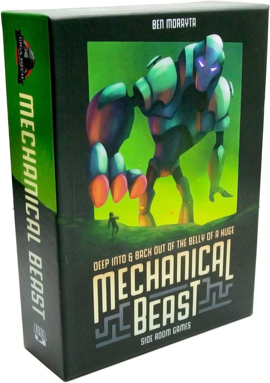 Mechanical Beast - A Solo, Coop or Competitive Tile Laying and Manipulation Puzzle for 1-4 Players